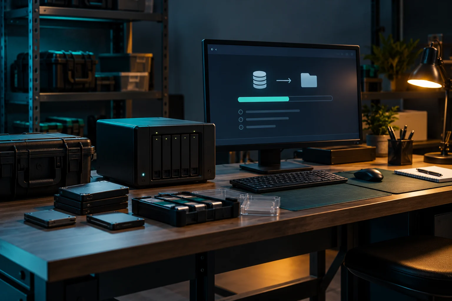 AI-generated realistic concept for Backup & Recovery: recovery goals