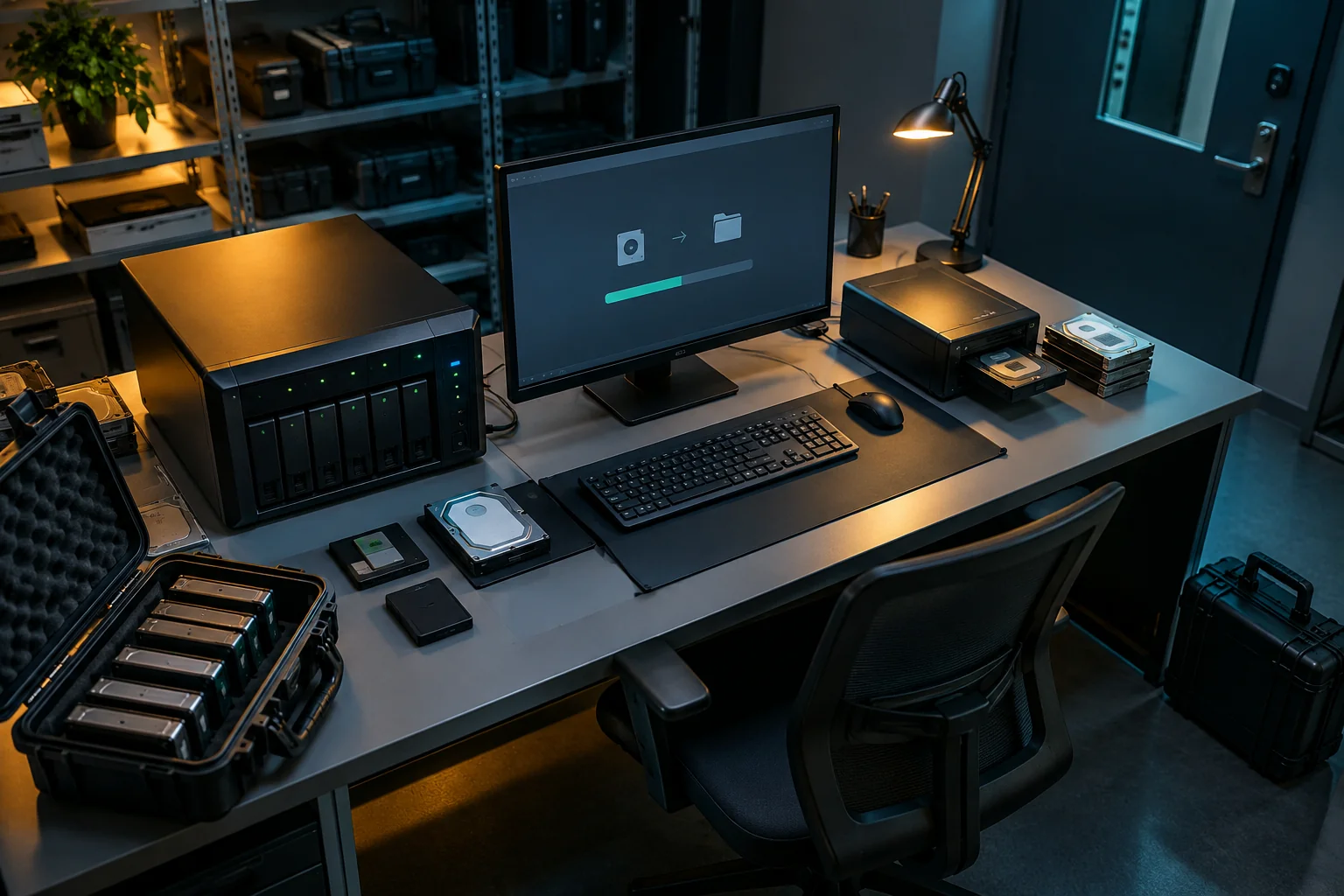 AI-generated realistic concept for Backup & Recovery: validation