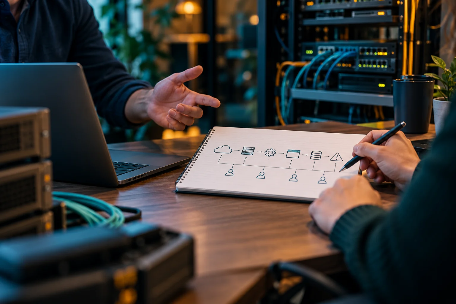 AI-generated realistic concept for Customer Commitment: agree responsibilities