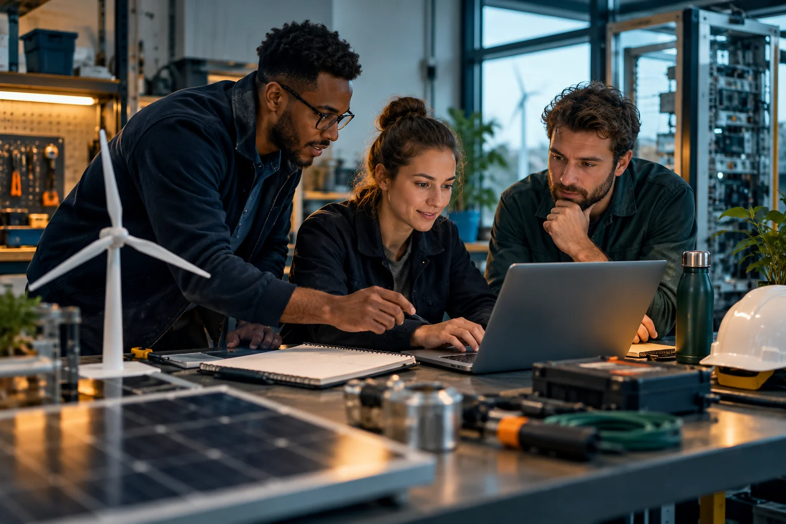 AI-generated realistic concept for Corporate Responsibility: people