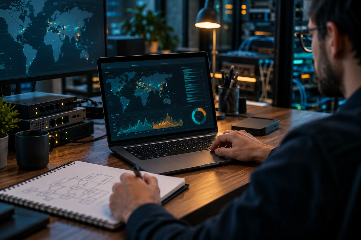 AI-generated realistic concept for DDoS Protection: assessment