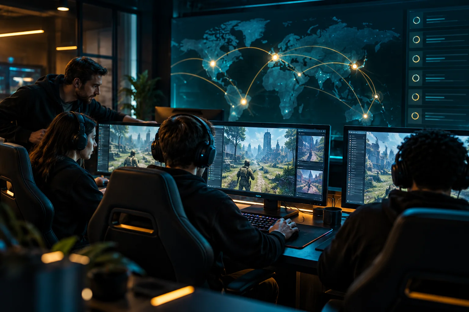 AI-generated realistic concept for Gaming
