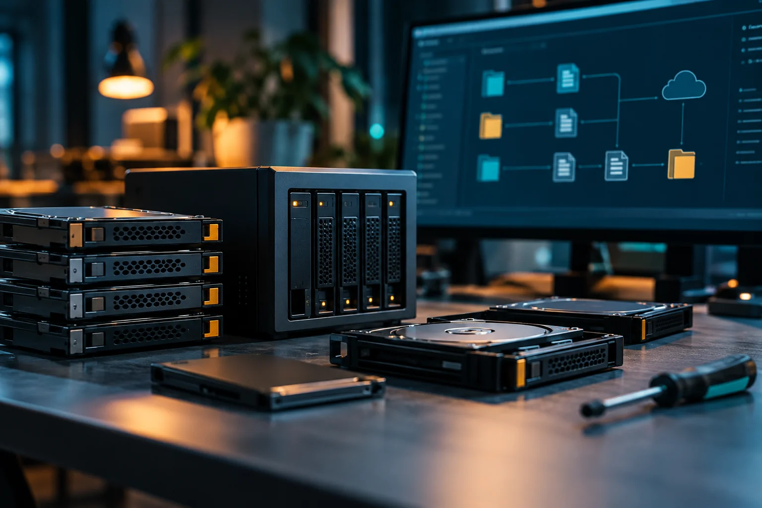 AI-generated realistic concept for Object Storage: applications