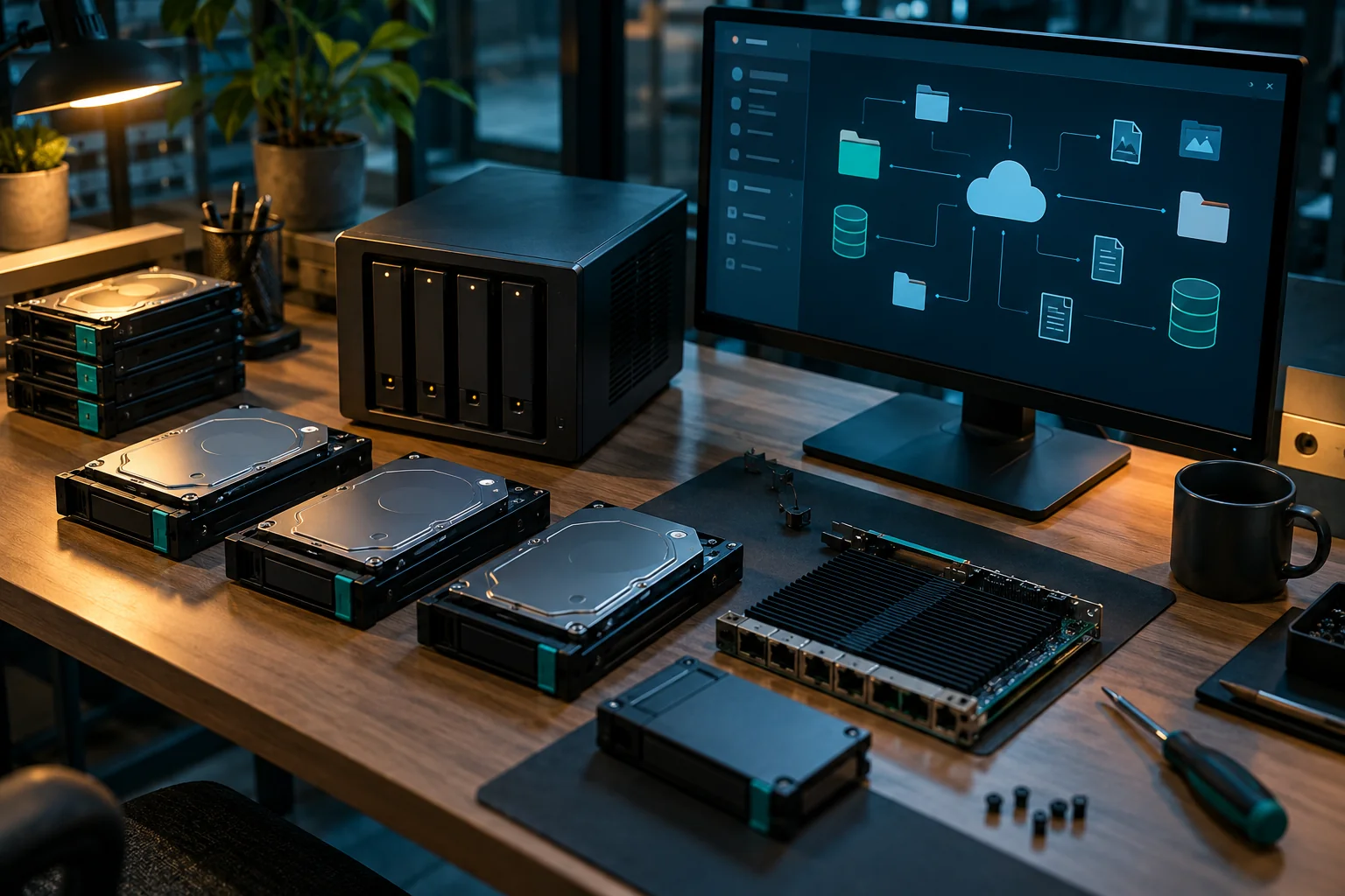 AI-generated realistic concept for Object Storage: integration readiness