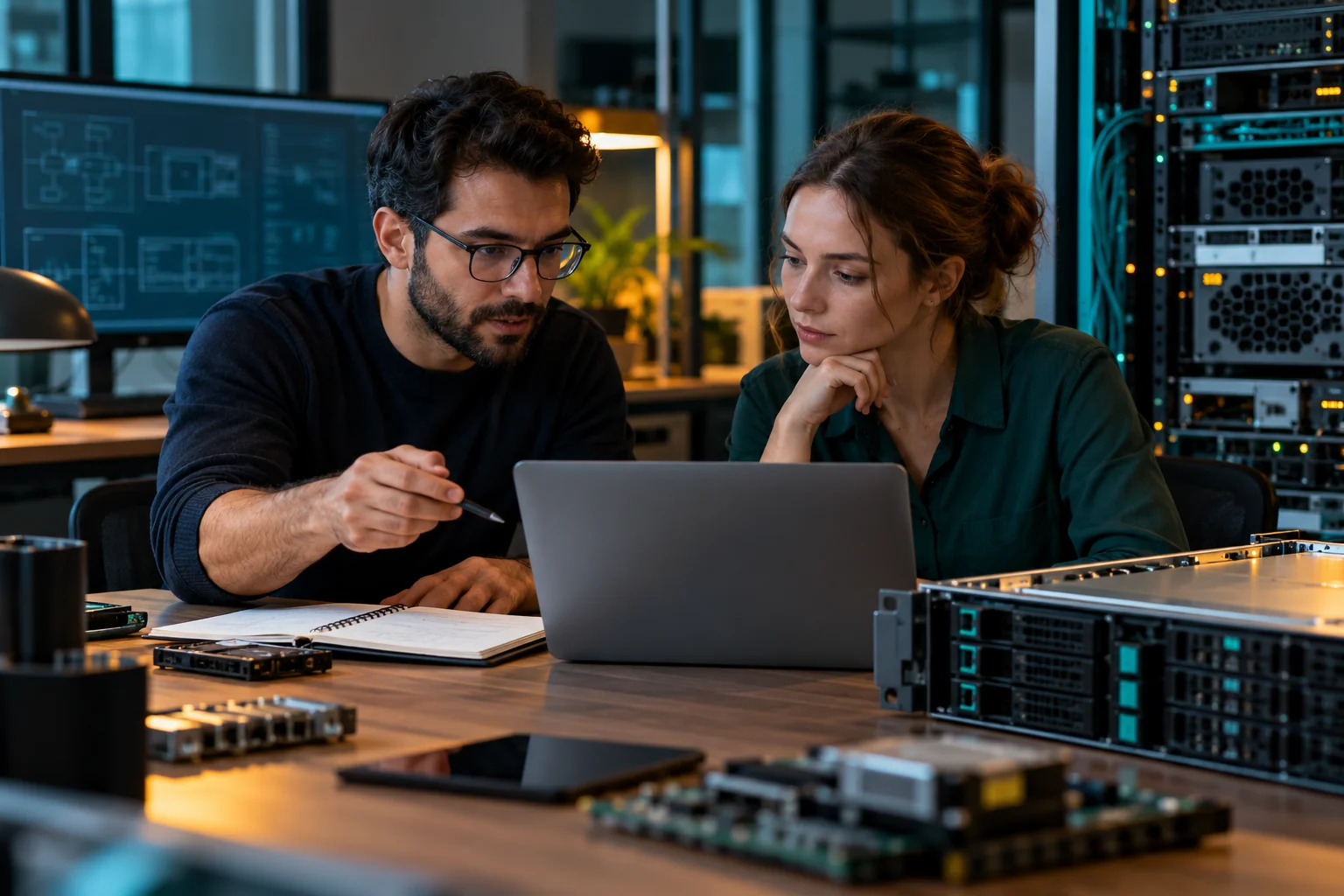 AI-generated realistic concept for SAP HANA: assess requirements