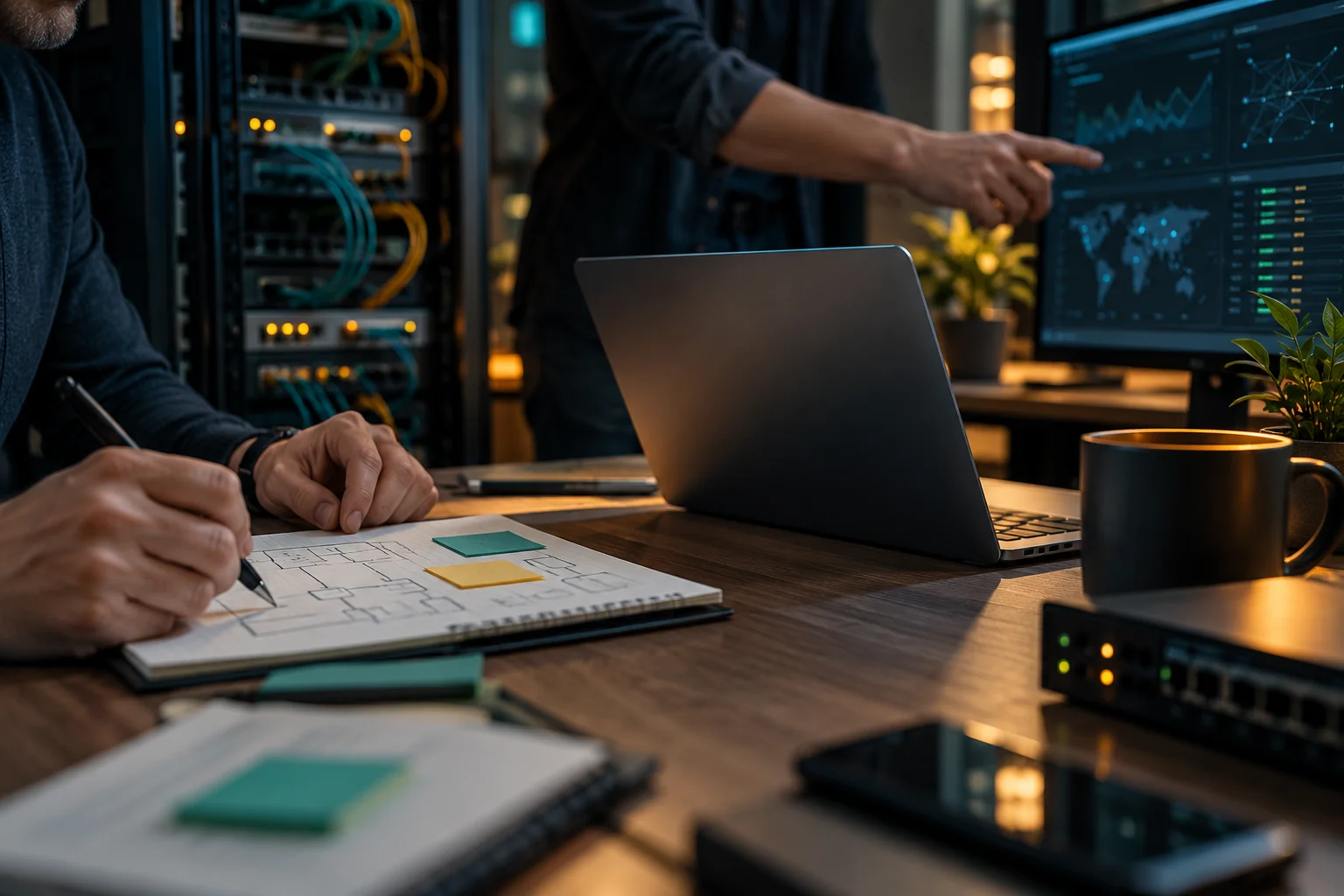 AI-generated realistic concept for Security Practices & Evidence: operational controls