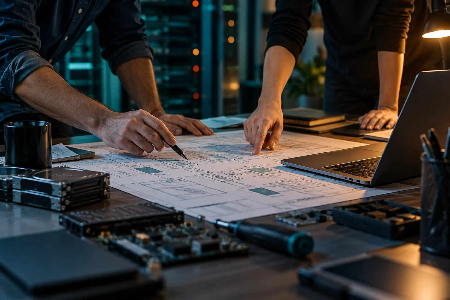 AI-generated realistic concept for Solutions Overview: understand the workload