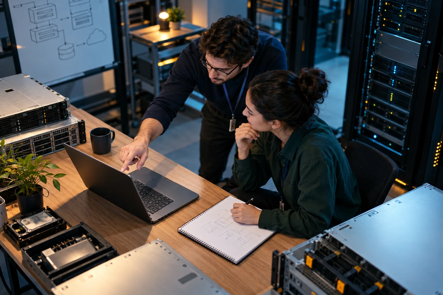 AI-generated realistic concept for VMware vSphere & HCI: operational model